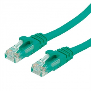 Cablu de retea RJ45 cat. 6A UTP 2m Verde, Value 21.99.1442